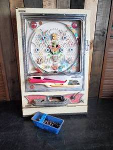 lot 95 image: LOOK AT THIS Sankyo Pachinko Machine Japanese Pinball Slot Machine With Steel Balls