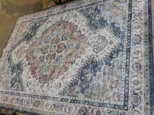 lot 27 image: Wyatt and Ash Washable 5 ft 3 x 7 ...