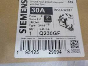 lot 127 image: Siemens Ground Fault Circuit Interr...