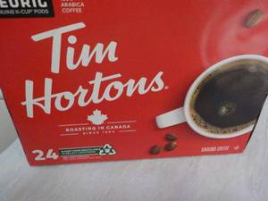 lot 155 image: Keurig Tim Hortons 24 -100% Ararica...