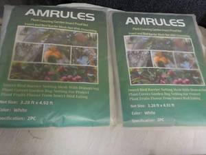 lot 178 image: 2 Amrules Garden Insect Proof Mat...