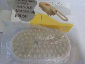 lot 179 image: Electric Spray Handle Massage Brush...