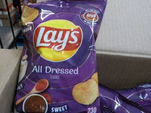 lot 196 image: Case of Lays Chips...