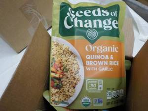 lot 198 image: 6 Bags Seeds of Change Organic Quin...