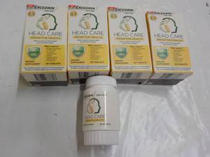 lot 266 image: 5 boxes Excedrin Head Care Dietary ...