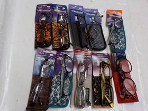 lot 270 image: 10 pair Readers - various strengths...