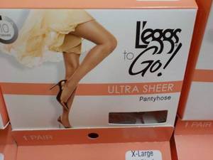 lot 275 image: 36 LEGGS to Go Xlarge Off Black Pan...