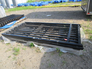 lot 101 image: STEEL ORNAMENTAL GATES - NEW - NEVER INSTALLED