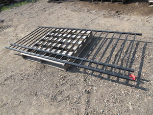 lot 110 image: STEEL, ORNAMENTAL FENCE PANEL - NEW - NEVER INSTALLED