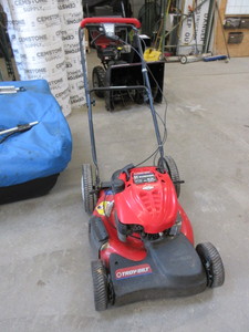 lot 120 image: TROY BUILT, SELF PROPELLED LAWN MOWER