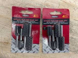 lot 146 image: Lot of 2 - Mibro 335111 14 Rotary File Set (4 Piece)