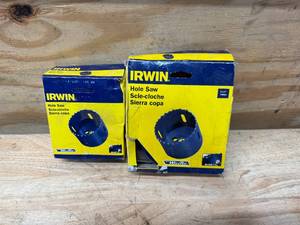 lot 81 image: IRWIN Hole Saw Scie-cloche Sierra Copa lot of 2