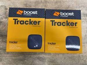 lot 175 image: Lot of 2 - Boost Mobile Coolpad Tracker  Safe & Found - Black (CP311ATRABB)