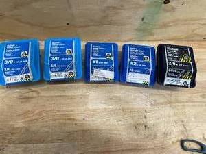 lot 49 image: Lot of 5 - Various Containers of KingChain Chains