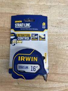 lot 224 image: Irwin STRAIT-LINE Tape Measure 16 (0710255)