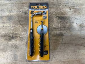 lot 60 image: TOLSEN 2pcs Telescopic Inspection Tool Set (0710253.85)