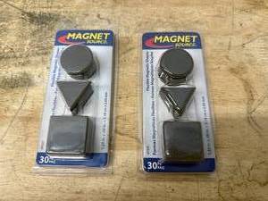 lot 70 image: MAGNET SOURCE Lot of 2 - Flexible Magnet Shapes 07257 (0710256.46)