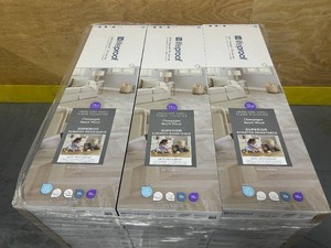 LIFEPROOF Lot of 24 Cases of- Chevron Champagne Beach Wood 12 MIL x 12 in. W x 28 in. L Click Lock Waterproof Vinyl Plank Flooring (18.87 sqft/case) (Total of 452.88 sqft)