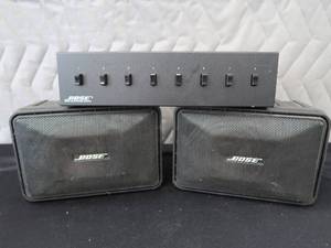 lot 13 image: BOSE SPEAKERS  BOSE EQUALIZER