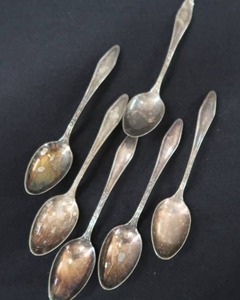 lot 30 image: 6 STRATFORD SILVER C.C.SPECIAL SPOONS