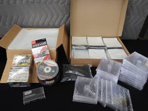 lot 35 image: NEW NEW NEW CASSETTES  COVERS   PLUS
