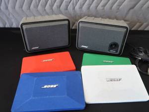 lot 39 image: BOSE VIDEO ROOMMATE SPEAKERS