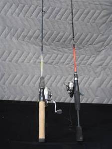 lot 70 image: RODS AND REELS