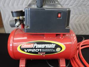 COLEMAN POWERMATE AIR COMPRESSOR W/ HOSE