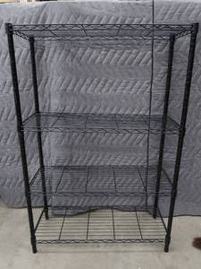 lot 155 image: BLACK NSF  METAL SHELF