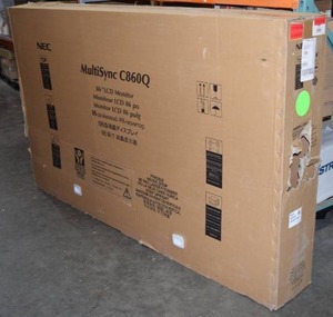 NEC (Sharp) 86" Ultra High Definition UHD Commercial - Professional Large Format Monitor / Display - Model C860Q