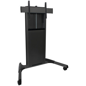 lot 13 image: Chief X-Large Fusion Manual Height Adjustable Mobile Display  Monitor  Television Cart  Stand - MSRP $2,000 - New in Box