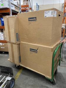 lot 36 image: New PAIR of High-End Indoor & Outdoor Weatherproof 15 Community W2-215 Full Range WET-Series Loudspeakers and Mounts