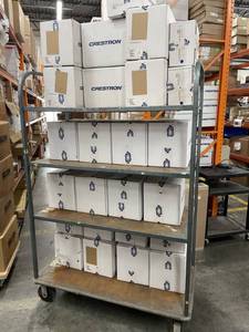 lot 40 image: Large LOT of Miscellaneous Crestron Professional  Commercial Audio Video Control Items & Accessories