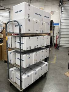 lot 45 image: Large LOT of Miscellaneous Crestron Professional  Commercial Audio Video Control Items & Accessories