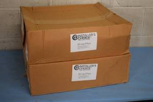 lot 65 image: Lot of 2 - New - Installers Choice SR-SH2 2-Rack-Unit Vented Equipment Rack Shelves