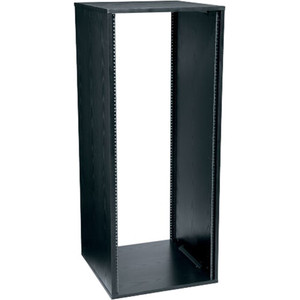 lot 31 image: New in Box Middle Atlantic BRK28-28 Black Laminate Audio Video Equipment Rack