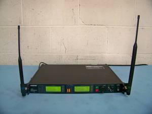 lot 83 image: (2) Shure Dual Wireless Receivers