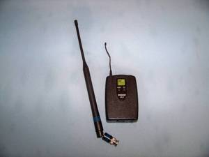 lot 85 image: Shure Wireless Microphone  Mic and Antenna