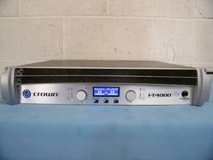 Crown Amp / Amplifier I-T4000