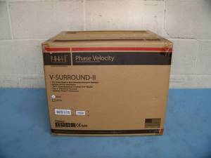 lot 105 image: PAIR - Phase Technologies  PhaseTech Technology Velocity V-Surround-II Surround Sound Home Theater Loudspeakers  Speakers