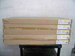 lot 111 image: Lot of Five (5) Chief Flatscreen TV  Television  Display  Monitor Wall Mounts - NEW in Box  MSRP $1,000