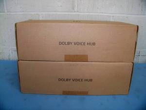lot 116 image: (2) Dolby Voice Hubs