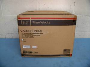 lot 33 image: PAIR - Phase Technologies  PhaseTech Technology Velocity V-Surround-II Surround Sound Home Theater Loudspeakers  Speakers