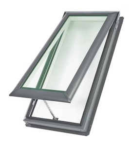 lot 23 image: VELUX 21-in x 45-34-in Venting Deck mount Aluminum Skylight with Laminated Low-E argon Glass