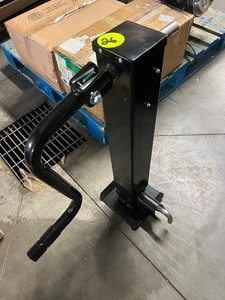 lot 26 image: Reese Pro Series Square Trailer Jack, 12,000 lbs. Support Capacity, Sidewind, Weld-On, 12-12 Inch Travel