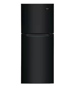 lot 42 image: Frigidaire 10.1 cu. ft. Garage Ready Top Freezer Refrigerator in Black, ENERGY STAR