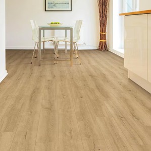 lot 45 image: 17 Cases -  Nobelford Oak 12mm T x 7.56 in. W Waterproof Laminate Wood Flooring 172 Sq ft