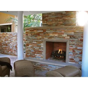 lot 55 image: Pallet Sale Rockmount Stacked Stone - Golden White 42 Cases (172 Sq Ft)