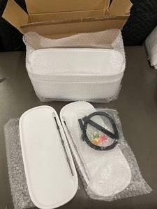 lot 42 image: 2 Homebliss Cable Management Boxes in White