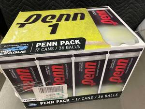 Penn Championship Tennis Balls Pack - 12 Cans (36 Balls)